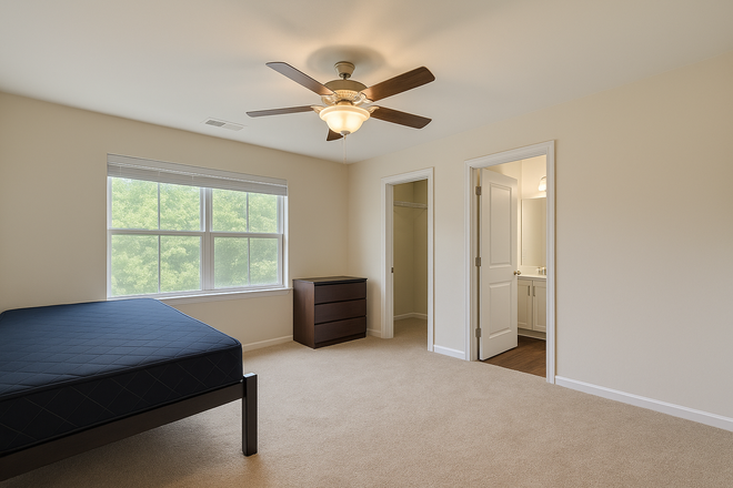 Bedroom - University Village at Charlotte Apartments
