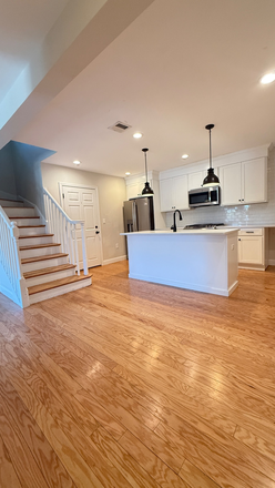 Living room and kitchen - Rooms for rent, Prime Off-Campus Housing for Comfort & Convenience Duplex