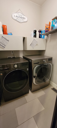 Laundry Room - Bedroom with Private Bathroom. All Essentials/Utilities Included. Anschutz-5 Miles Away House