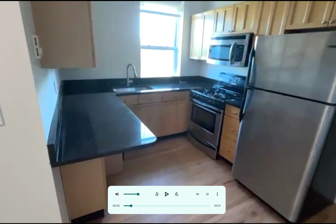 Visit hubrealtyproperties.com - Beautiful parkview studio with newly renovated kitchen, next to Longwood Medical Area Condo