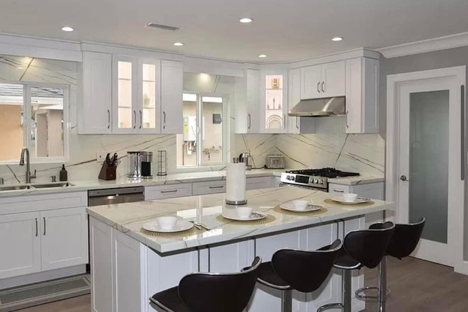 Kitchen - PRIVATE MASTER BEDROOM WITH ATTACHED BATH FOR RENT