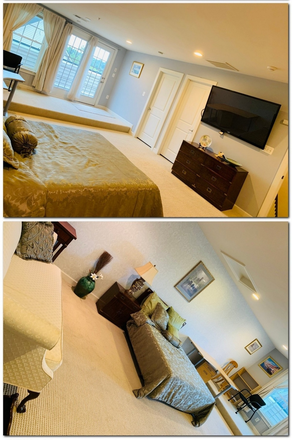 Master Bedroom: Includes a private bathroom and an oversized walk-in closet. Furnishings are as shown in the photos. Monthly Rent: $1,400 - A big and beautiful luxury room in affordable $850 in GBS,  5 min drive distance to the Campus Townhome