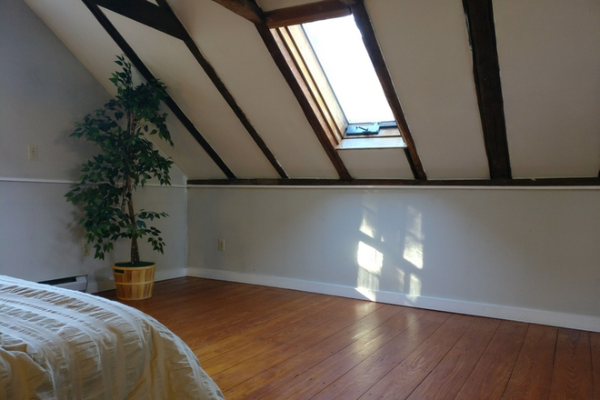 Second floor bedroom. - Cozy,  quiet two-story apartment, easy walk to campus.