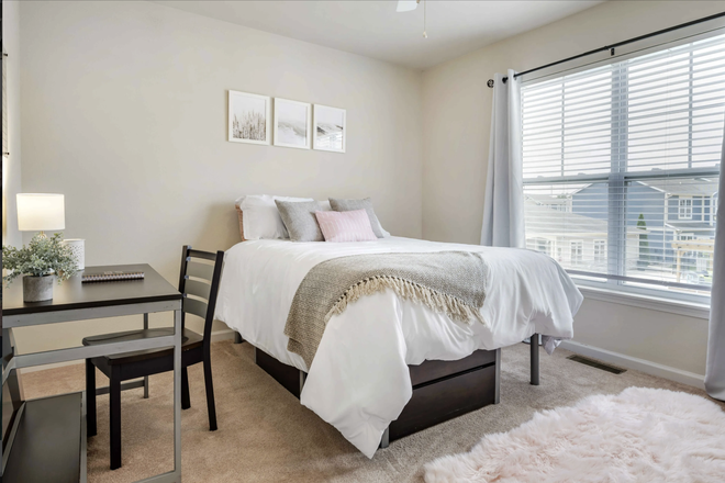 Bedroom - The Cottages on Lindberg Townhome