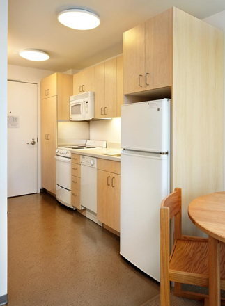 Kitchen - Single 4th floor Studio (Private Kitchen + Bath) Apartments