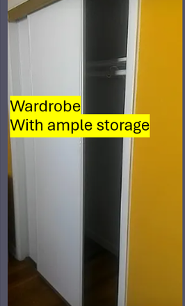 Wardrobe - Furnished Short Term to Long Term Flexible Lease walking distance from UMD House