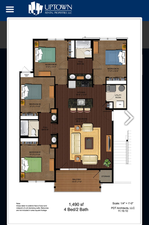 Floor plan - 65 West