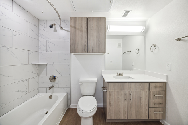 Bathroom - Nest on Addison Apartments