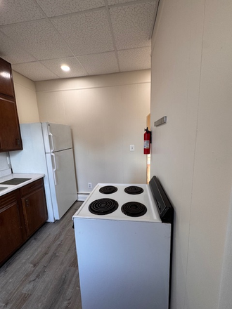 kitchen - One bed with heat and hot water included just over the East Side blocks from Blackstone Blvd. Apartments