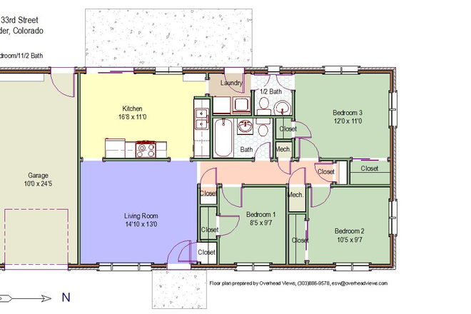 765 33rd - 765 33rd St. (3BR/1.5BA) House