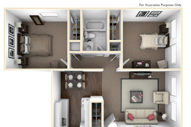 Norwood - Two Bedroom - Norwood Apartments