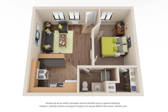 Floorplan - Buffalo Canyon Apartments