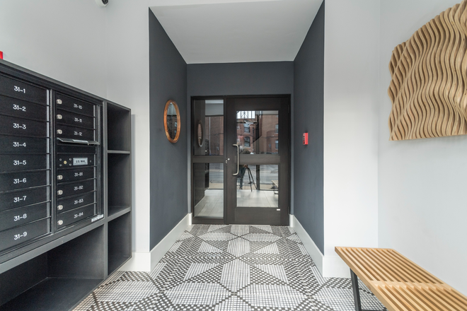 mail room - Sunny South St 2 bed for Aug 25th - NO FEE! Apartments