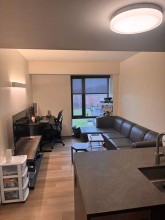 Living Room - MIT Graduate Junction 1B1B Summer Sublease Apartments