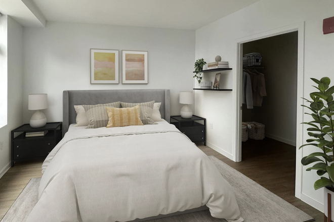 bedroom - *NO BROKERS FEE!* Stunning 1 Bed / 1 Bath w/ LAUNDRY IN UNIT! Avail. NOW! Apartments