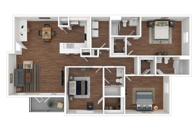 Floor Plan - Vie at University Downs