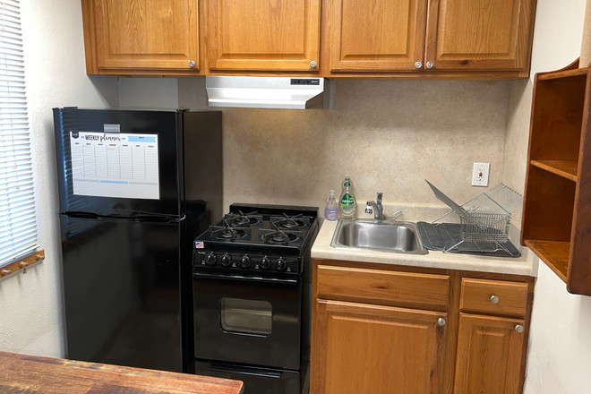 Kitchenette - 1BR apt w/garage space-North Harrison St-Princeton
