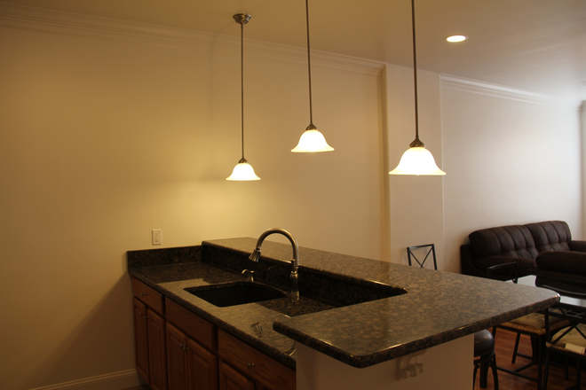 Kitchen Peninsula - 2 Bedroom Suite - $1000 Duplex