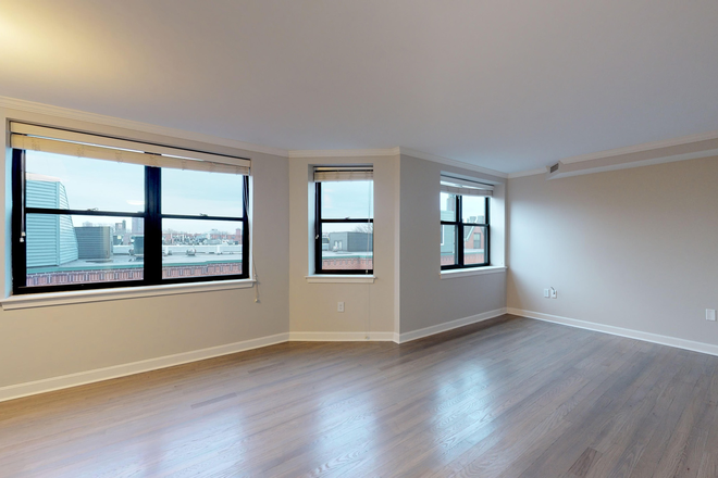 living room area - Living room space in Garrison Square apartment