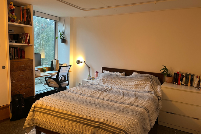 Bedroom - Room available in two-room Peabody Terrace flat