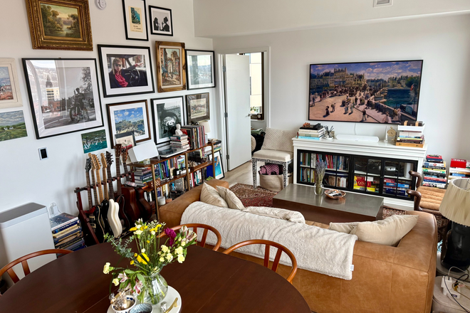 Living Room - Verra Corner Unit for Sublet or Lease Takeover Apartments