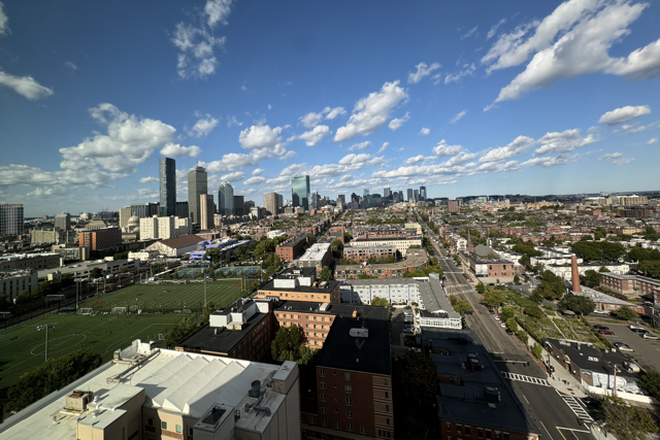 View from room, you get access to two windows - Lightview 3 Bed 2 Bath Double, Floor 19 - Summer 1 & 2 2025 Apartments