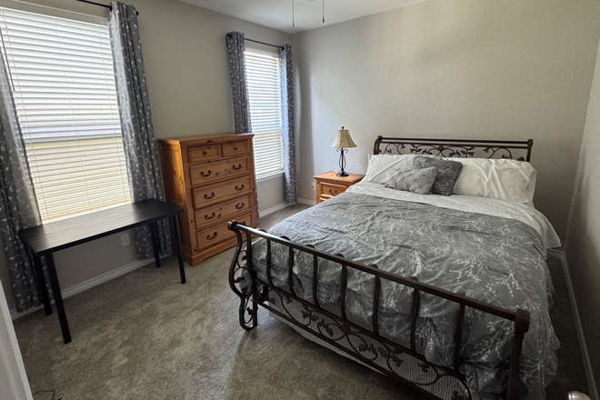 Downstairs Bedroom w/private bath - UTILITIES Included! FULLY FURNISHED Shared Home, 5 BR/3.5 Ba, Near TAMUSA & PAC