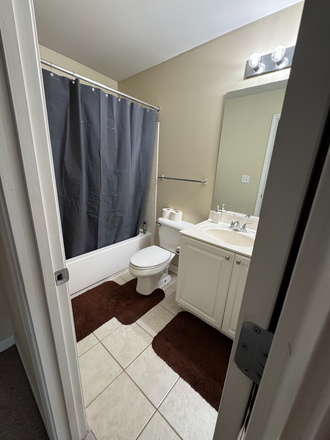 Bathroom - Woodlands of Knoxville 1 bed/bath ($300 as reward) in a 2 bed/bath unit (January 2026 to July 2026). Apartments