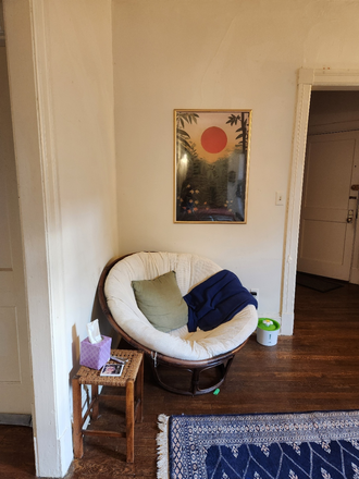 Living Room - Sublet Room in Apt, Just Steps from GU Campus! Mid June-September