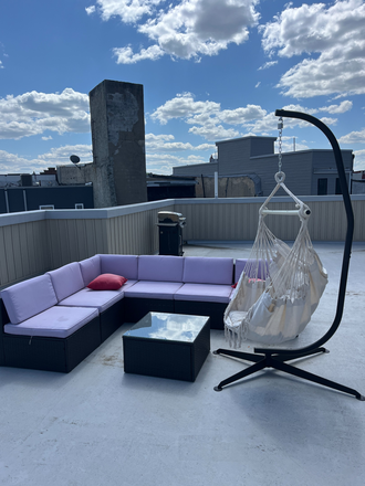 Furnished Rooftop - Brand new, luxurious living space in the heart of University City! Triplex