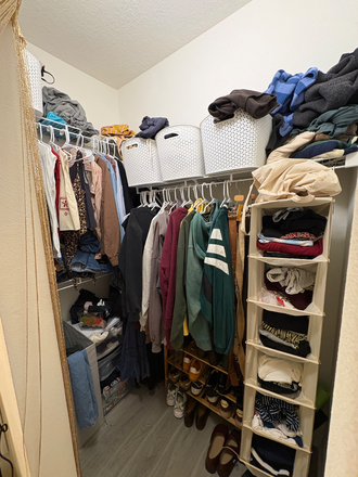 Walk in closet - The Province Apartments