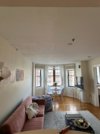 Living Room - Kenmore Square Unit with 2 Beds, 2 Bathrooms Condo