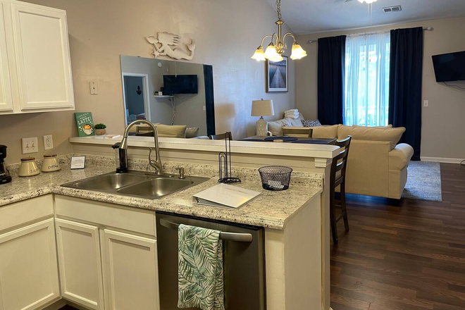 View when entering Condo - River Oaks Condo- Golf Course/ Pool