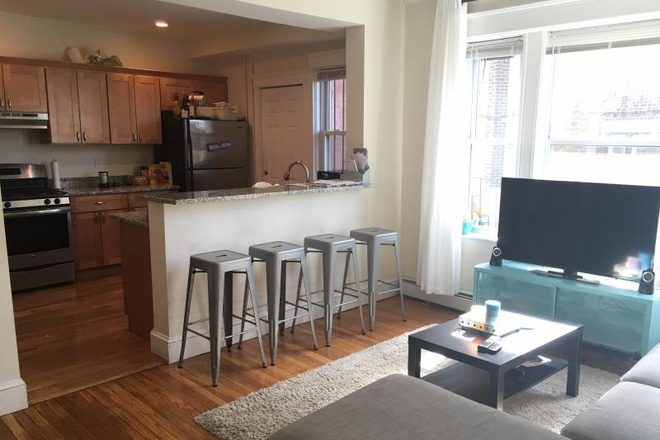kitchen/living space - **NO BROKERS FEE!* Spacious 4 Bed / 2 Bath in Allston available 9/1/26!!