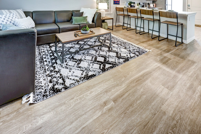 Living room - The Hollis Townhomes