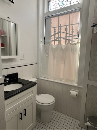 Bathroom - Fully furnished room in 2 bed 1 bath apartment