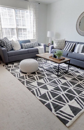 Main level living room - Copper Beech Townhome
