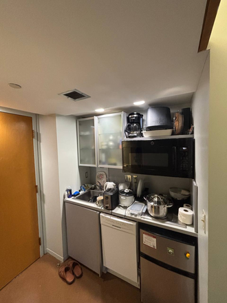 Kitchen - Studio Flat, 29 Garden Street, Close to campus Apartments