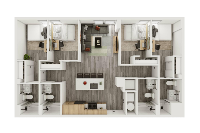 Room with attached bathroom - Verve