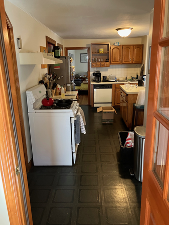 KITCHEN - Two BR Apt. Steps to Bus ,Green Line, BC Shuttle, B.M.C Medical TWO FREE  Parking Spots