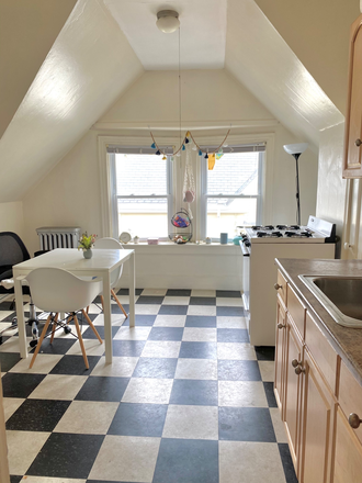 Kitchen - One Bedroom Apartment. Heat and Hot Water Included.