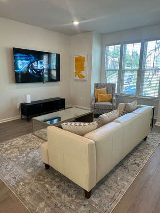 Living area - Contemporary Townhouse