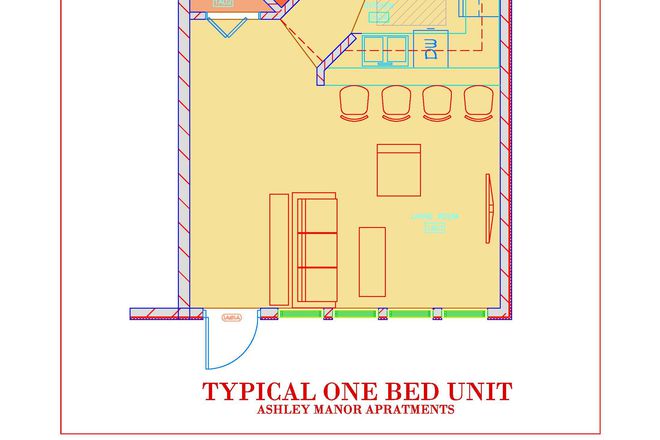 floorplan - Ashley Manor Apartments
