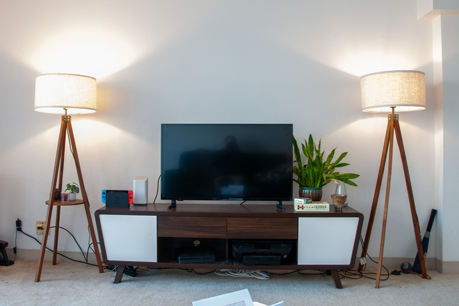 Living Room - Center of MIT with great view of the Skyline Apartments
