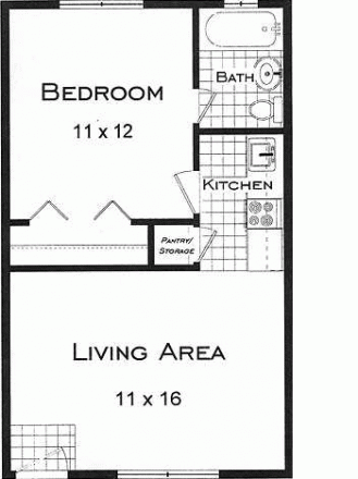 floor plan - Timber ridge apartment