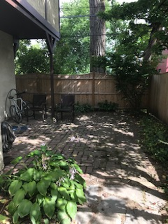 Patio - Near the intersection of Maple Street and South Prospect Street Townhome