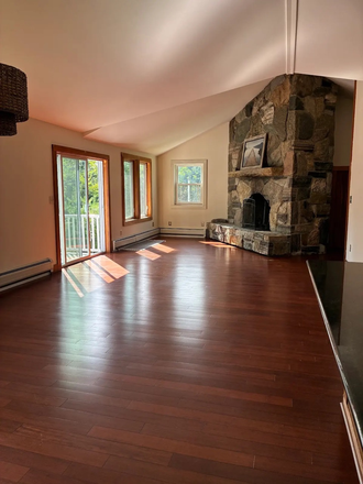 Living room - Escape to a peaceful, private setting in a beautiful 3 bdrm home close to UMass on 7 scenic acres