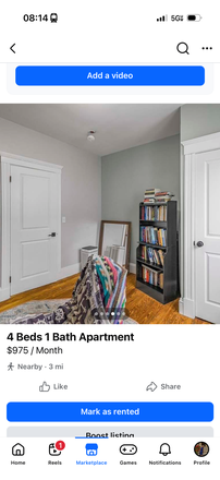 Bed 2 - Boston Management Company Apartments