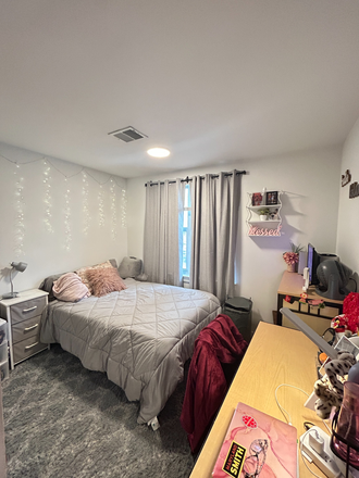 Bedroom - Spring 2026 South Campus Commons 3 Room Available Super Close to Baltimore Ave Restaurants & Stores Apartments