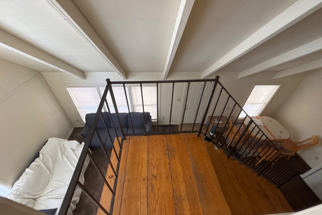Second floor view from top of stairs - Puffton Village Apartments